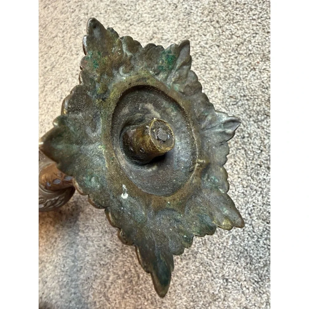 Antique Church Candlestick 18